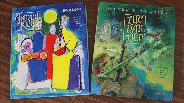 Bìa hai cuốn sách.