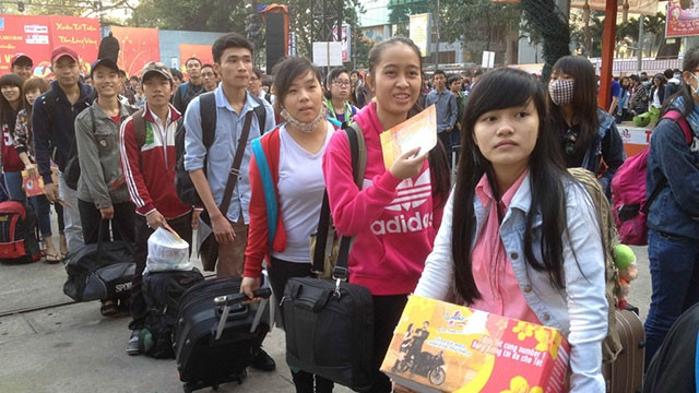 Tặng vé xe về quê miễn phí trong chương trình “Chuyến xe Tết sum vầy”
