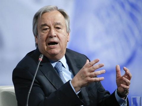 Tổng Thư ký Liên hợp quốc Antonio Guterres. (Ảnh: Reuters)