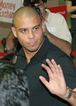 Ronaldo trong chuyến lưu đấu tại Nhật vừa qua.