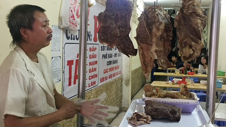 Một quán phở Cồ tại Hà Nội.