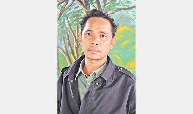 Tranh quê của họa sĩ Lê Thanh Tùng