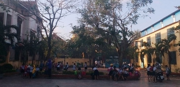 Toàn bộ các trường học tại Quảng Bình đã đón học sinh đến lớp.