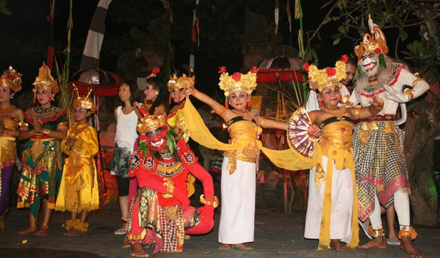 Một trong những điệu múa truyền thống của người dân Bali, Indonesia.