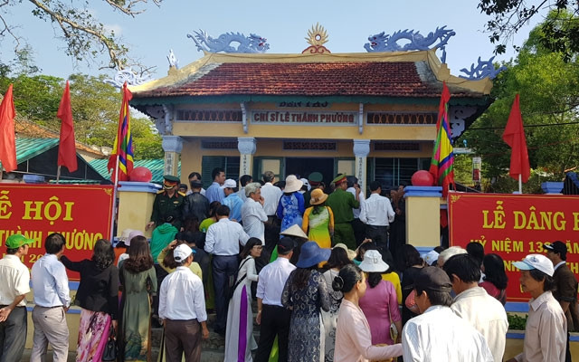 Phú Yên tưởng niệm 132 năm Ngày mất danh nhân lịch sử Lê Thành Phương 