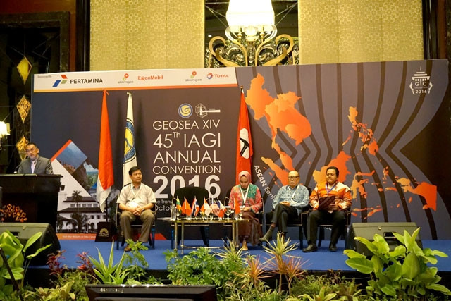 GEOSEA14 được tổ chức tại Indonesia năm 2016.
