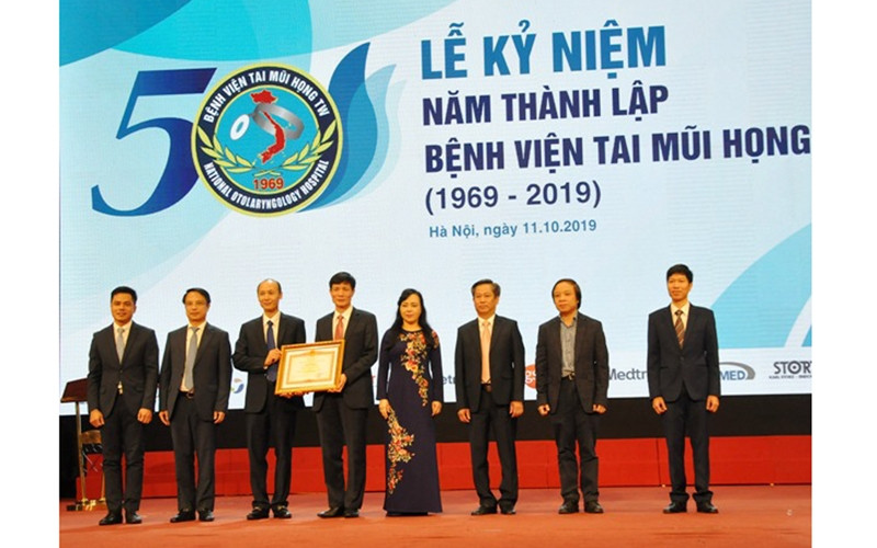 Kỷ niệm 50 năm thành lập Bệnh viện Tai mũi họng Trung ương