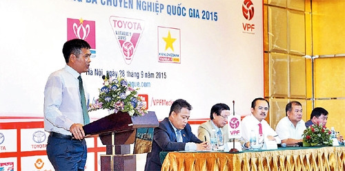 VPF đang đánh mất dần sự tín nhiệm từ các CLB. Ảnh | vnleague