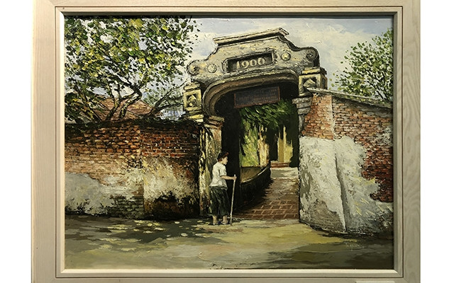 Tác phẩm “Nét xưa” của tác giả Nguyễn Trường Yên.