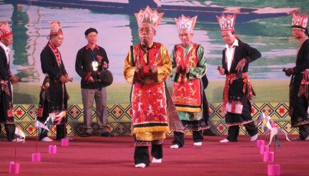 Lễ Tết nhảy của đồng bào Dao đỏ.