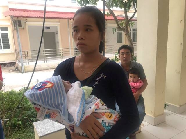 Bé Hoàng Anh Vũ (22 ngày tuổi) được phát hiện mắc bệnh tim bẩm sinh phức tạp.