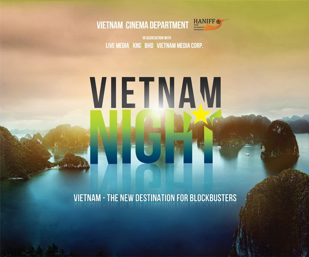 Pano quảng bá "Đêm Việt Nam".