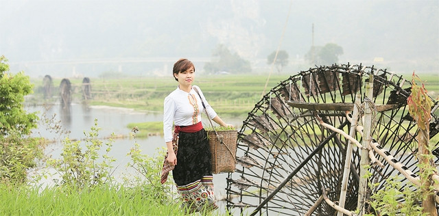 Bức tranh phong cảnh hữu tình...