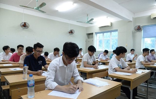 Thí sinh Kỳ thi THPT quốc gia 2018 (Ảnh: THỦY NGUYÊN)