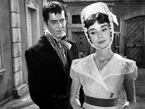 Bộ phim “Chiến tranh và hòa bình” năm 1956 với sự tham gia của Audrey Hepburn đã trở thành tác phẩm kinh điển của điện ả