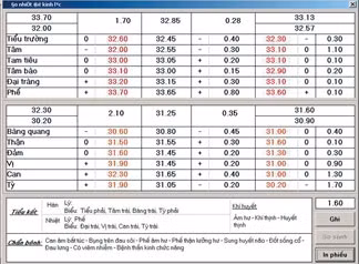 Chẩn bệnh bằng đo nhiệt độ kinh lạc