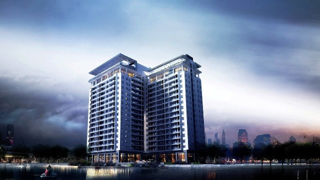 Oakwood Residence “náu mình” ở vị trí biệt lập, riêng tư, phù hợp với lối sống của giới thượng lưu và người nước ngoài.