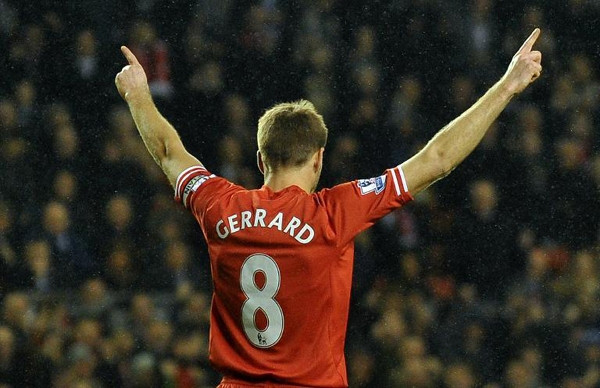S. Gerrard - số 8 huyền thoại của Liverpool.