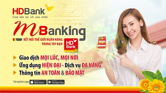 HDBank ra mắt website mới và ứng dụng mới HDBank mBanking