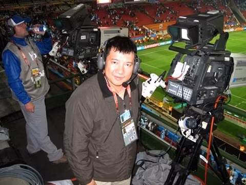 Vũ Quang Huy là một trong số ít bình luận viên bóng đá được mến mộ.