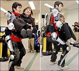 "Trang phục robot" giúp người mặc tăng sức mạnh