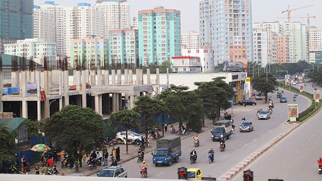 Khu vực trung tâm của các đô thị lớn đã có dấu hiệu quá tải. 