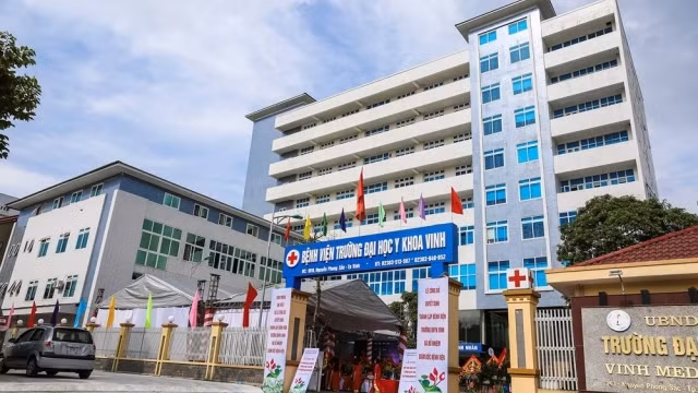 Bệnh viện Trường đại học Y khoa Vinh.