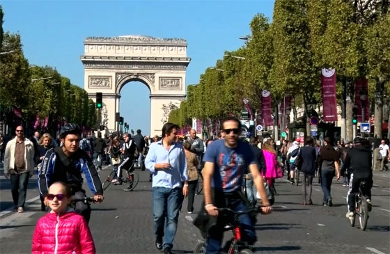 Paris "Ngày không ô tô".