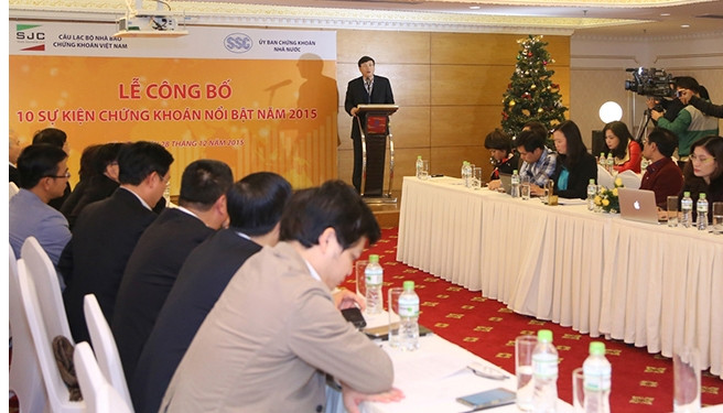 Mười sự kiện chứng khoán nổi bật nhất năm 2015