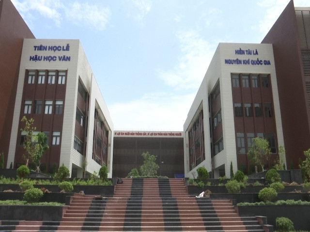 Trường THPT chuyên Bắc Ninh có tổng kinh phí đầu tư 600 tỷ đồng.