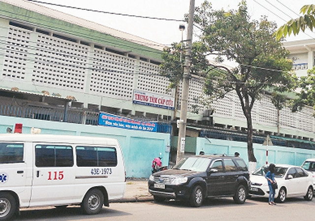 Trung tâm cấp cứu 115 Đà Nẵng phải chuyển về "ở nhờ" Bệnh viện Đà Nẵng.
