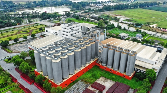 Nhà máy bia Hà Nội tại huyện Mê Linh (Hà Nội).