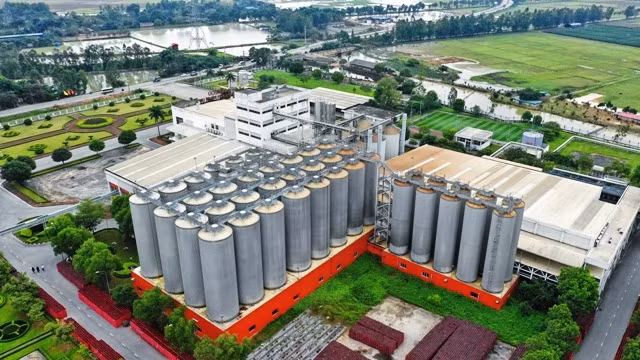 Nhà máy bia Hà Nội tại huyện Mê Linh (Hà Nội).