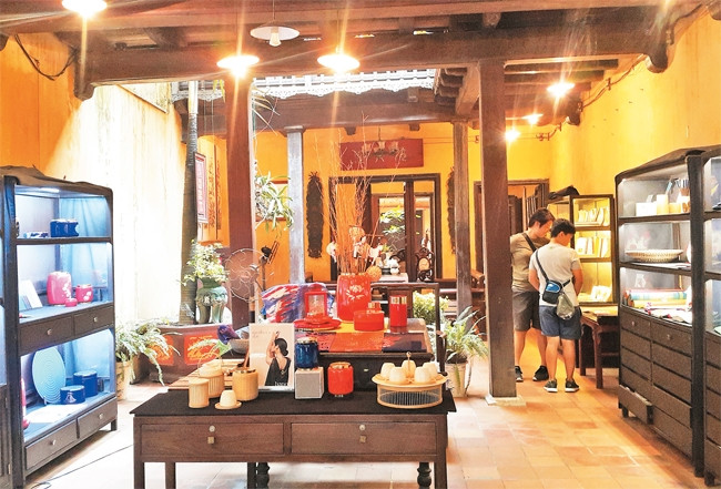 Không gian ngôi nhà di sản 87 phố Mã Mây.