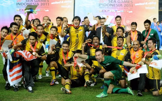 Đội U-23 Malaysia vô địch SEA Games 26.