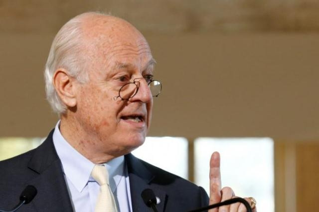 Đặc phái viên LHQ Staffan de Mistura cũng được mời tới hòa đàm Syria. (Ảnh: Reuters)