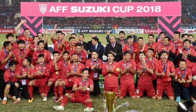 Đội tuyển Việt Nam khép lại năm 2018 đáng nhớ với chức vô địch AFF Cup đầy xứng đáng.