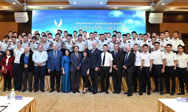 Vinpearl Air đào tạo 180 phi công khóa đầu tiên