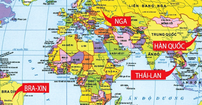 Thế giới ngày qua