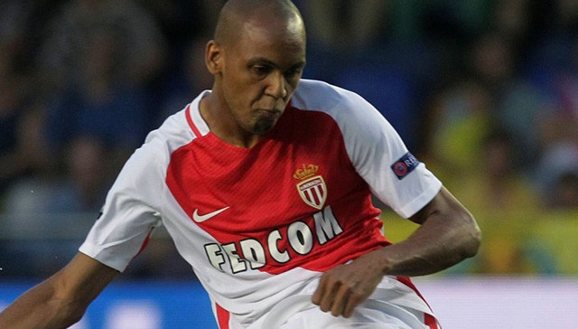 Cầu thủ người Brazil Fabinho đã nâng tỷ số 3-0 cho Monaco. (Ảnh: Reuters)