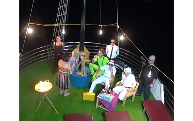 Một cảnh trong phim hài Tỷ phú đè đại gia.