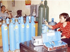 Dịch vụ oxy sạch để thở