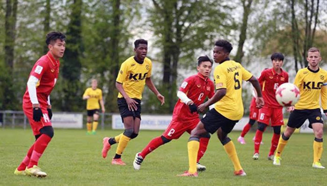 Nhìn lại hai trận đấu đầu tiên trong chuyến tập huấn châu Âu của đội tuyển U20 Việt Nam