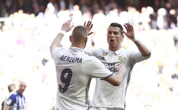 Nếu vắng mặt bộ đôi K. Benzema và C. Ronaldo, sức mạnh của Real Madrid sẽ suy giảm đáng kể.