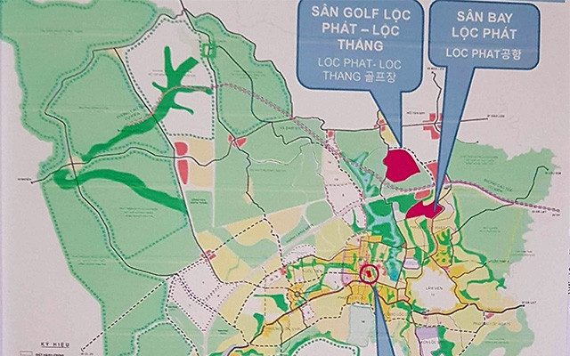 Thông tin giới thiệu vị trí một số dự án kêu gọi đầu tư tại TP Bảo Lộc (trong cuốn Cơ hội đầu tư TP Bảo Lộc “đô thị sinh thái”).