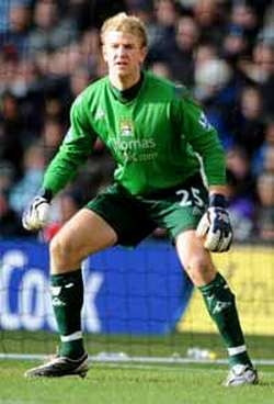 Joe Hart - thủ mốn trẻ của ĐT Anh.