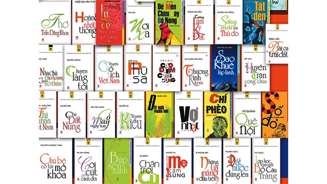 Tủ sách vàng Kim Đồng.