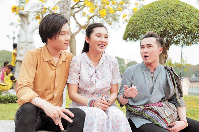 Cảnh trong phim Ai chết giơ tay của nghệ sĩ Huỳnh Lập.