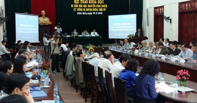 Hội thảo khoa học về di sản văn hóa Nguyễn Bỉnh Khiêm 