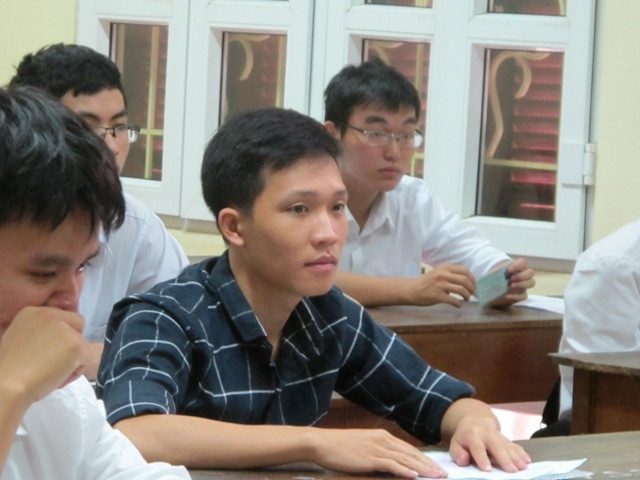 Thí sinh Kỳ thi THPT quốc gia 2016 (Ảnh: T.Yên)